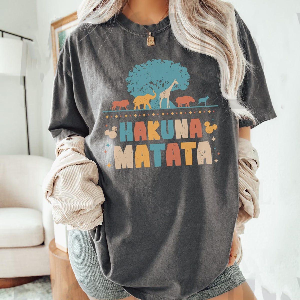 Vintage Hakuna Matata The Lion King Disney Animal Kingdom Shirt 5