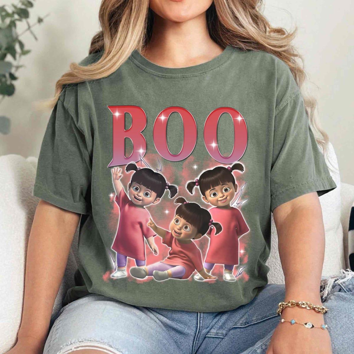 Vintage Monsters Inc Mary Gibbs Boo Shirt 4