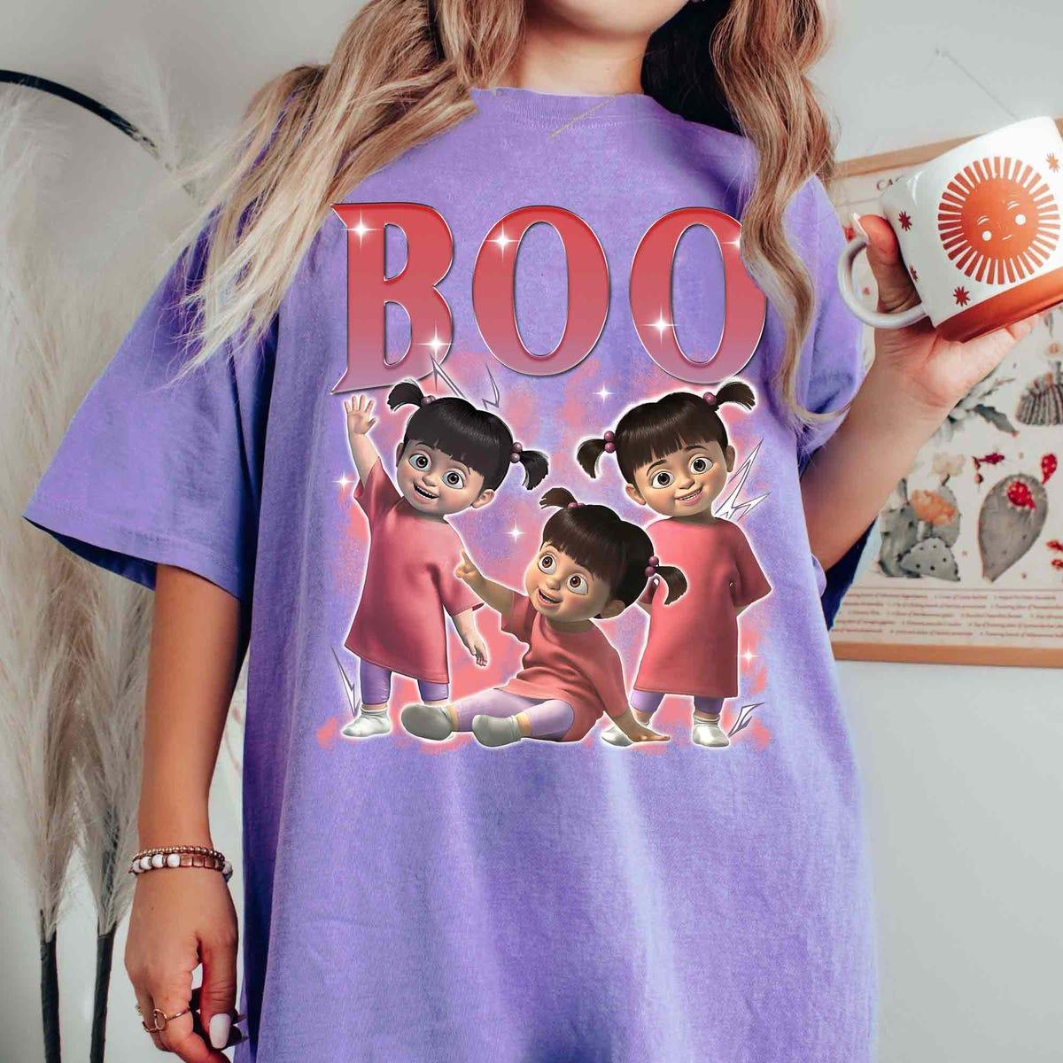 Vintage Monsters Inc Mary Gibbs Boo Shirt 5