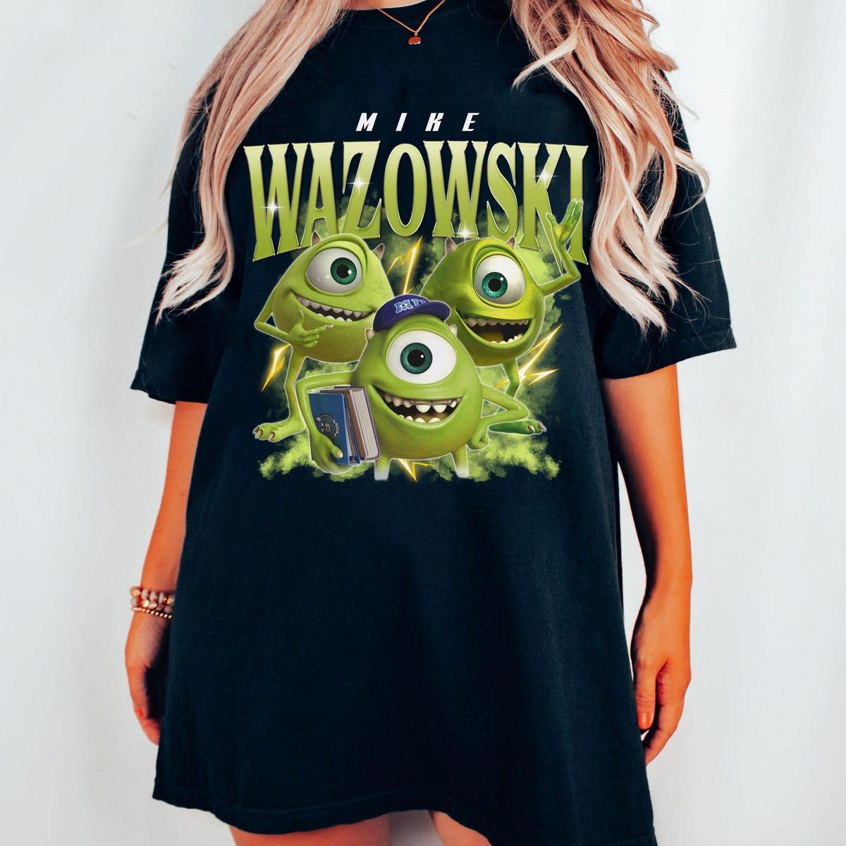 Vintage Monsters Inc Mike Wazowski Mike Monster Disney Shirt 3