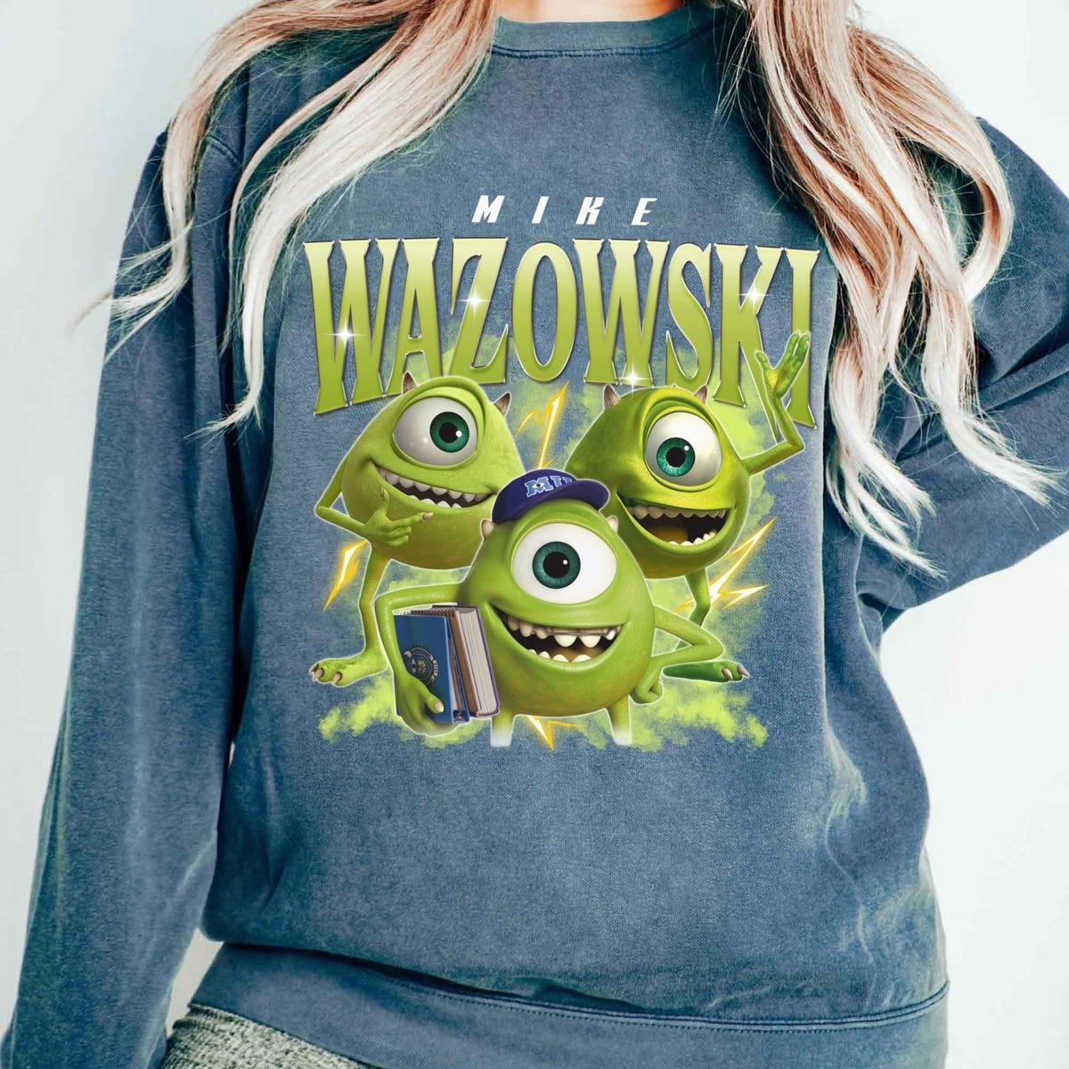 Vintage Monsters Inc Mike Wazowski Mike Monster Disney Shirt 4