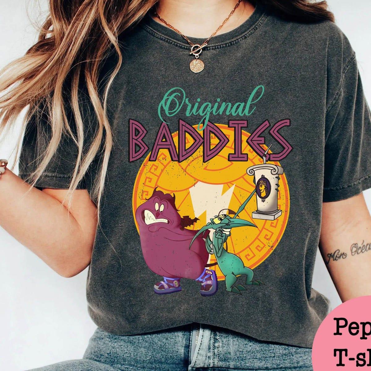 Vintage Pain And Panic Original Baddies Hercules Disney Villains Shirt 2