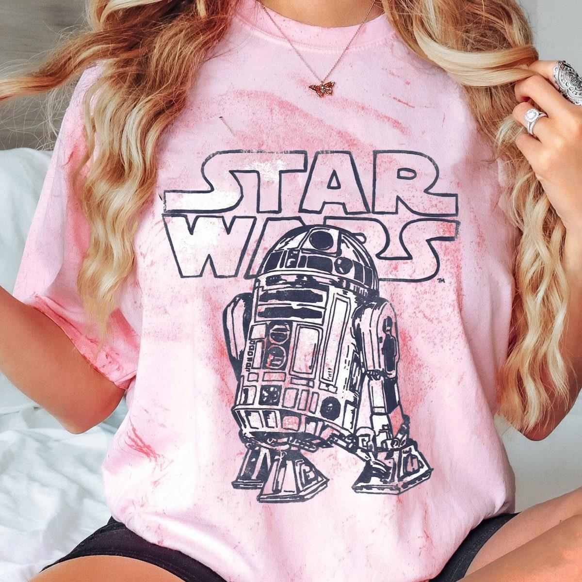 Vintage R2 d2 Astromech Droid Blast Disney Star Wars Shirt 4