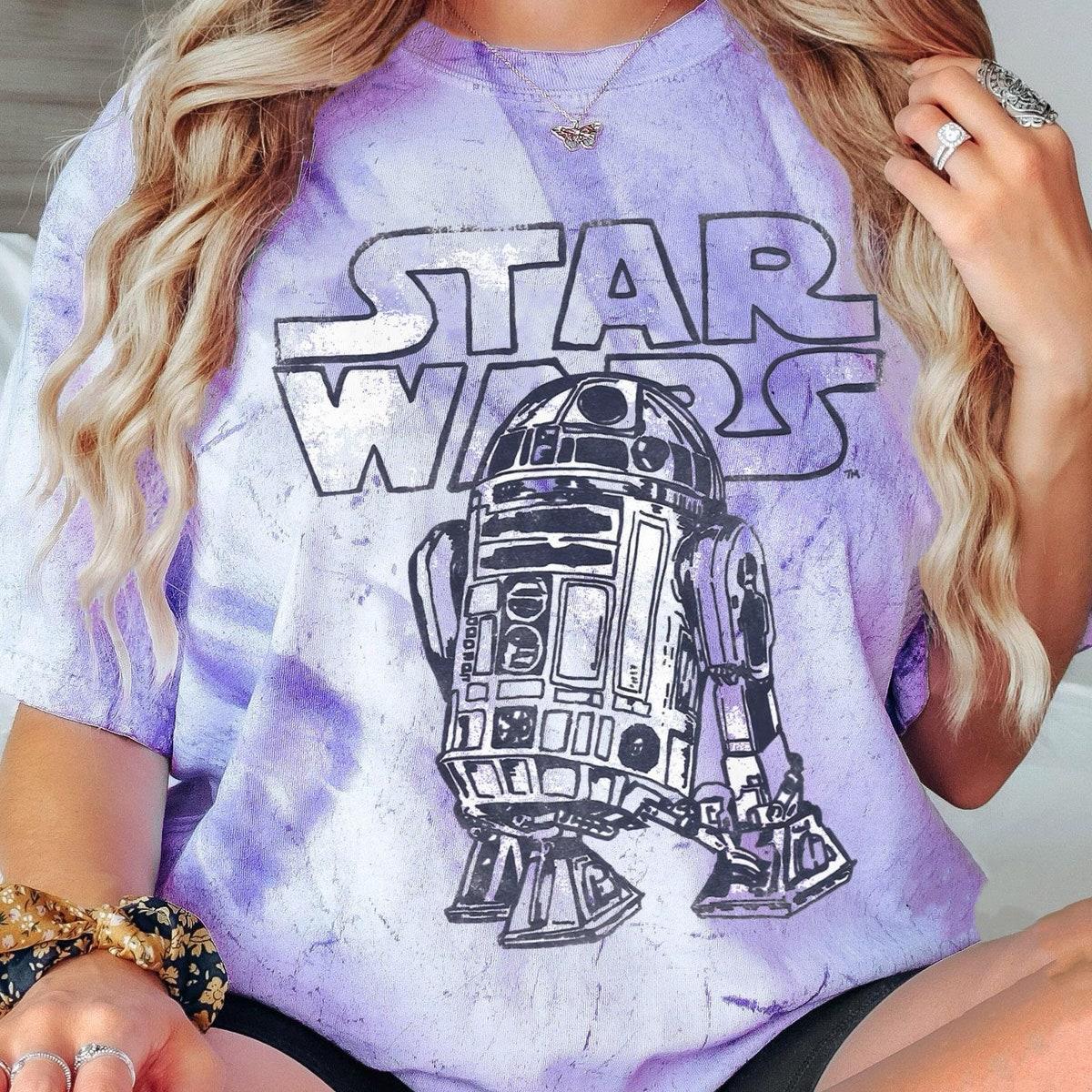 Vintage R2 d2 Astromech Droid Blast Disney Star Wars Shirt 6