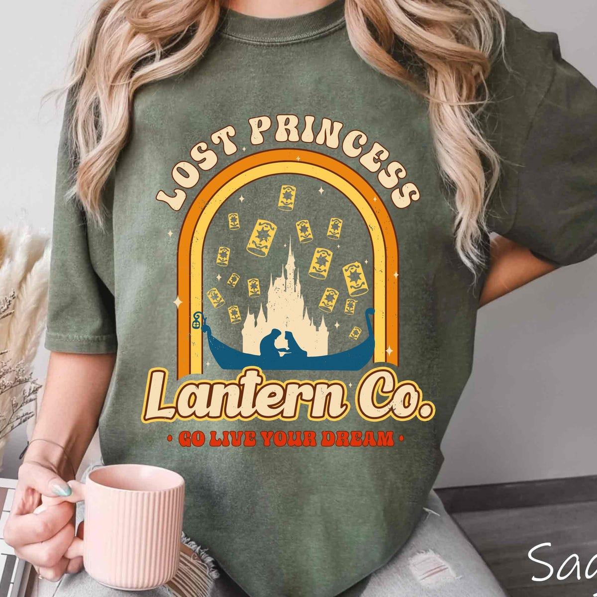 Vintage Rapunzel Lost Princess Lantern Co Go Live Your Dream Shirt 1