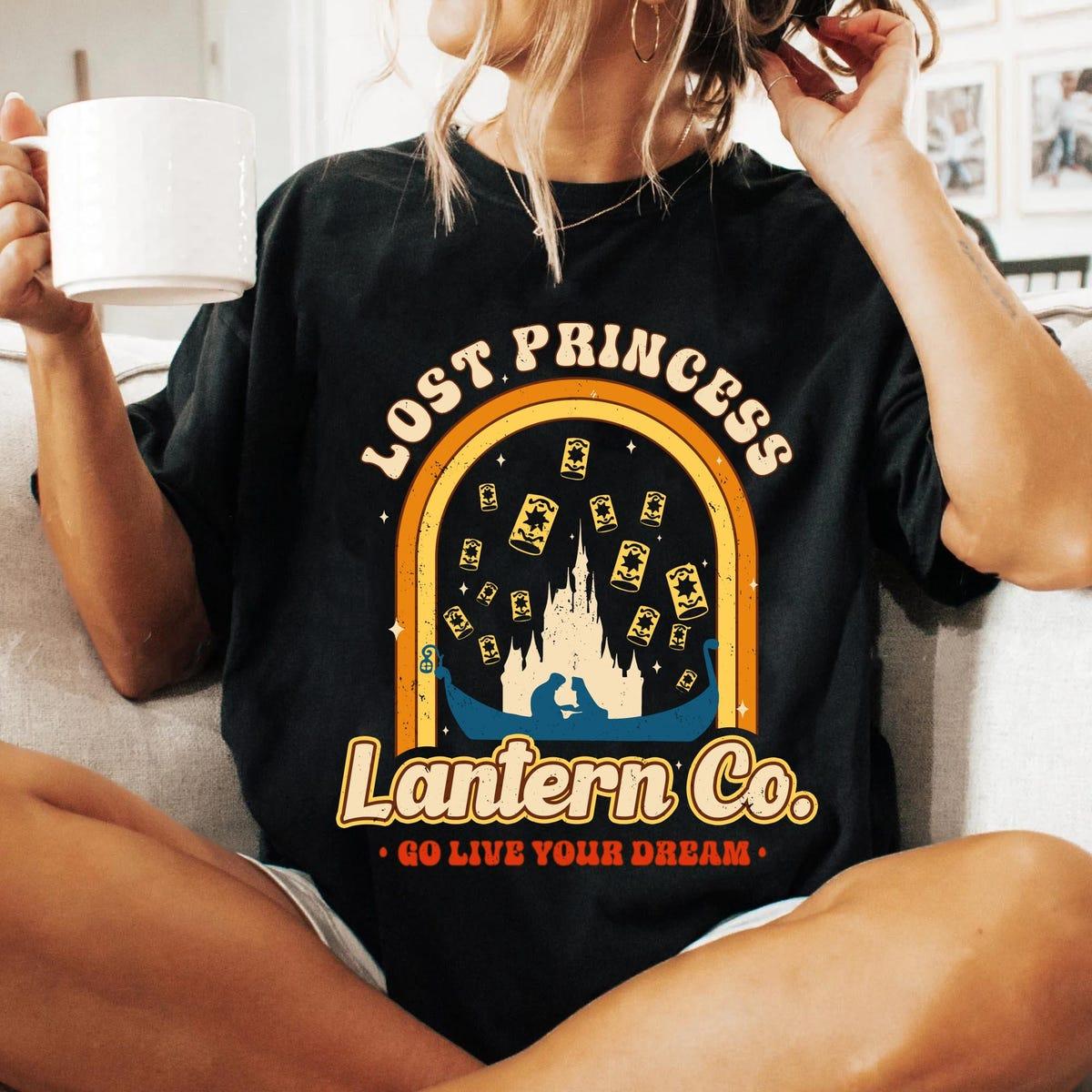 Vintage Rapunzel Lost Princess Lantern Co Go Live Your Dream Shirt 2