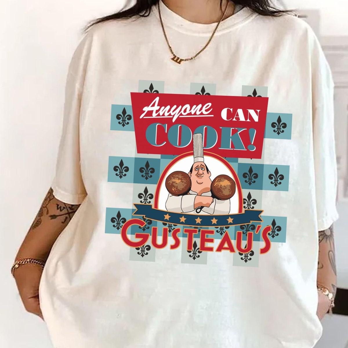 Vintage Ratatouille Chef Anyone Can Cook Auguste Gusteau Shirt 2