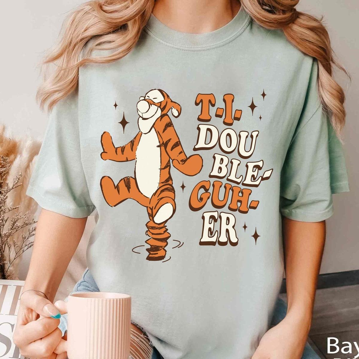 Vintage Tigger Spells Name Shirt 5