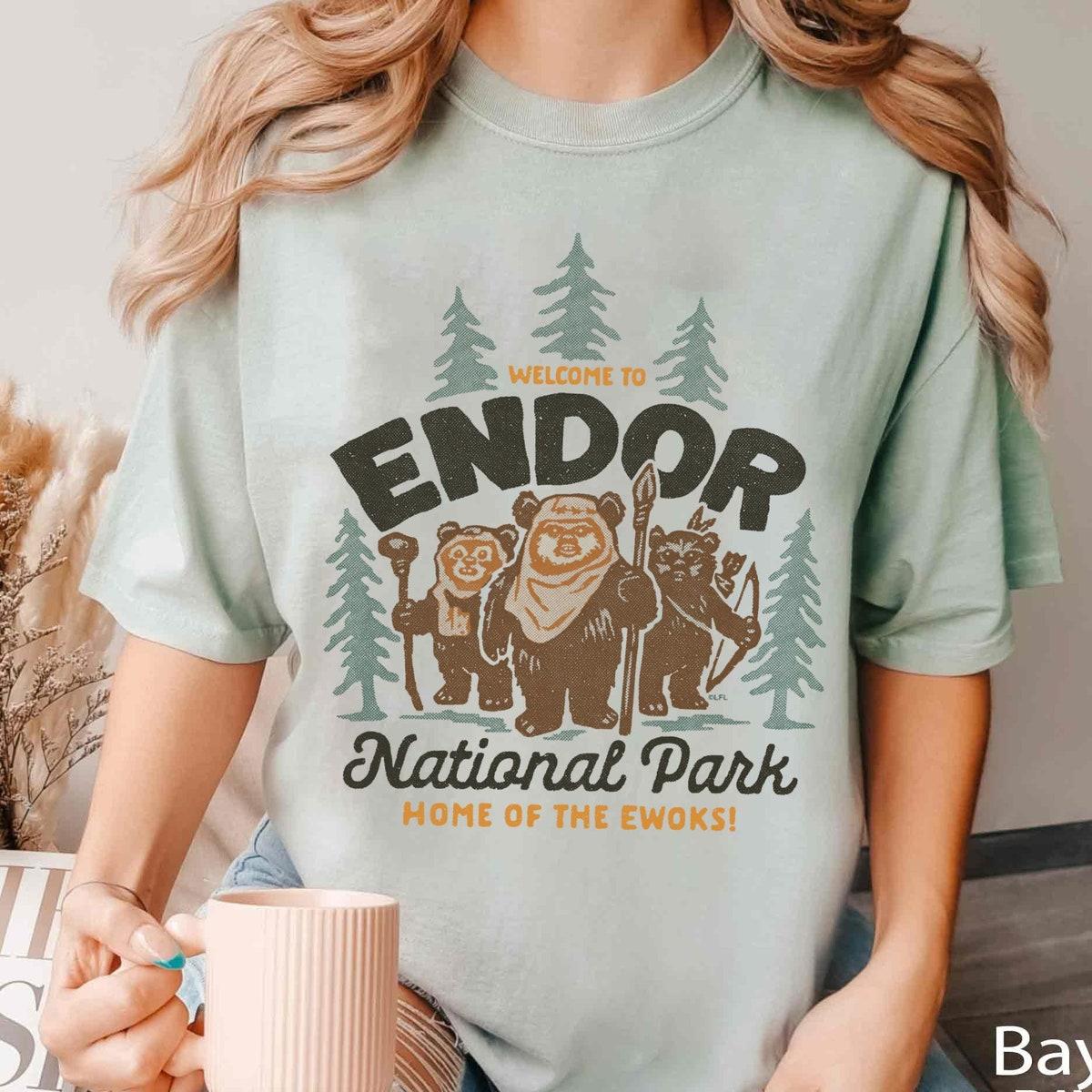 Welcome To Endor National Park Home Of The Ewoks Shirt 1