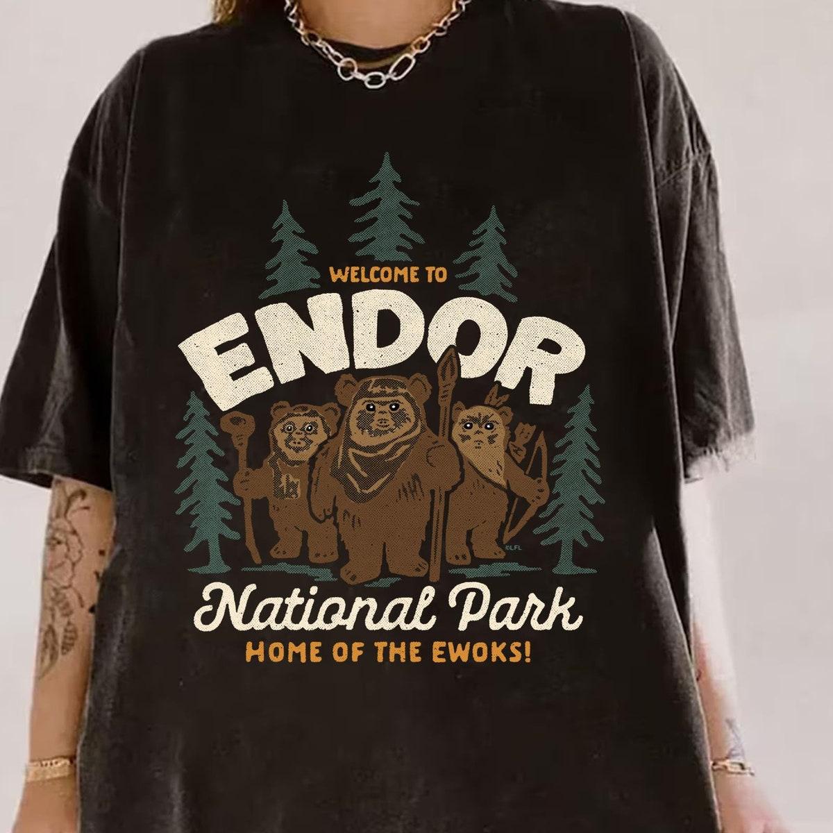 Welcome To Endor National Park Home Of The Ewoks Shirt 2