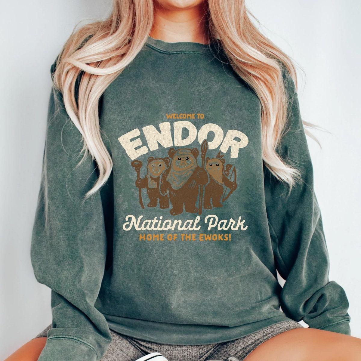 Welcome To Endor National Park Home Of The Ewoks Shirt 4