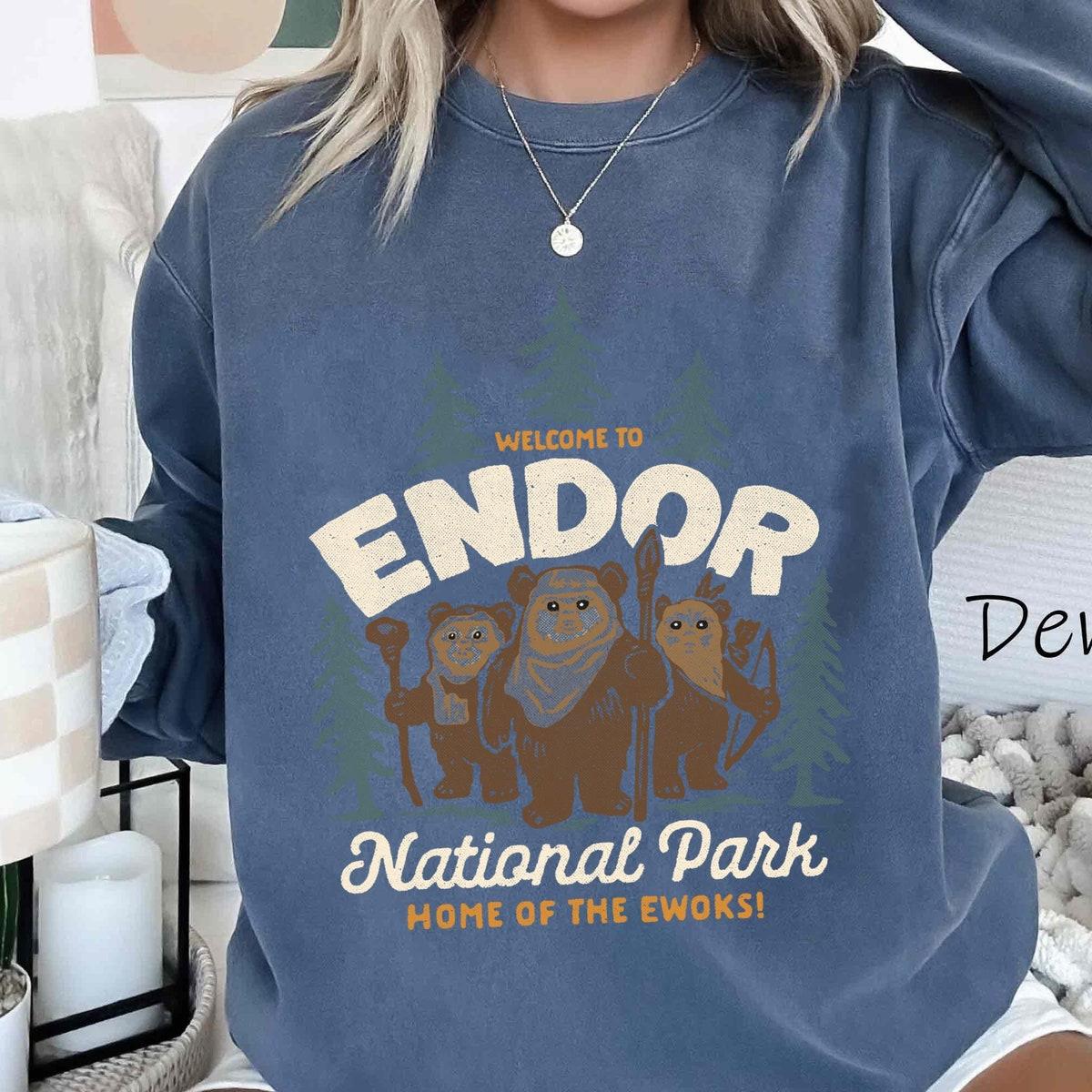 Welcome To Endor National Park Home Of The Ewoks Shirt 6