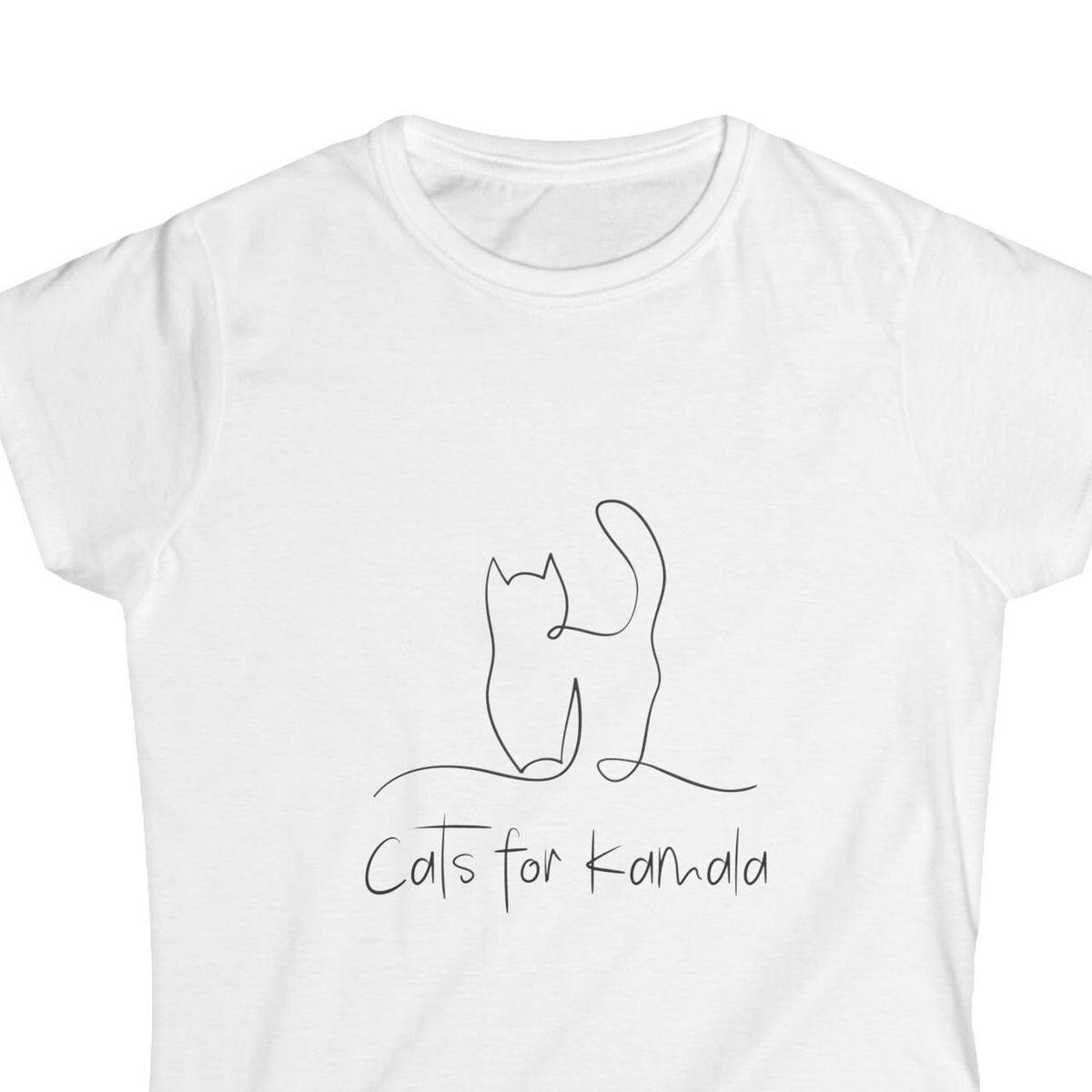 Women's Cats For Kamala Harris 2024 Shirt 2