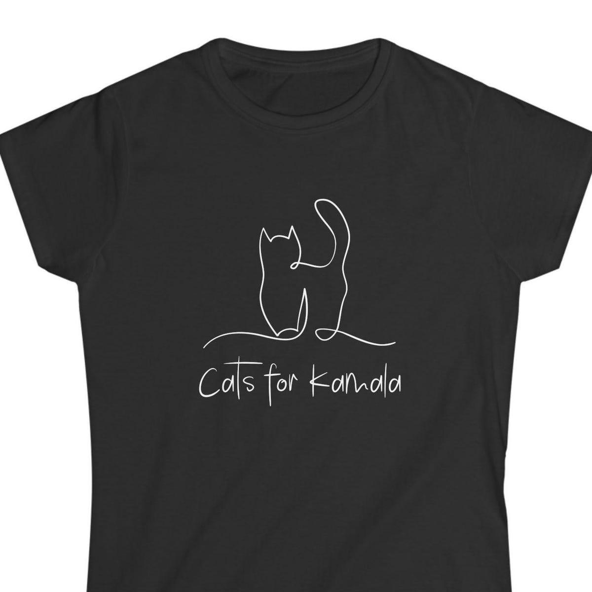 Women's Cats For Kamala Harris 2024 Shirt 3