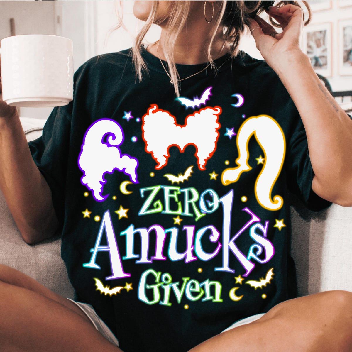 Zero Amucks Given Halloween Shirt 1