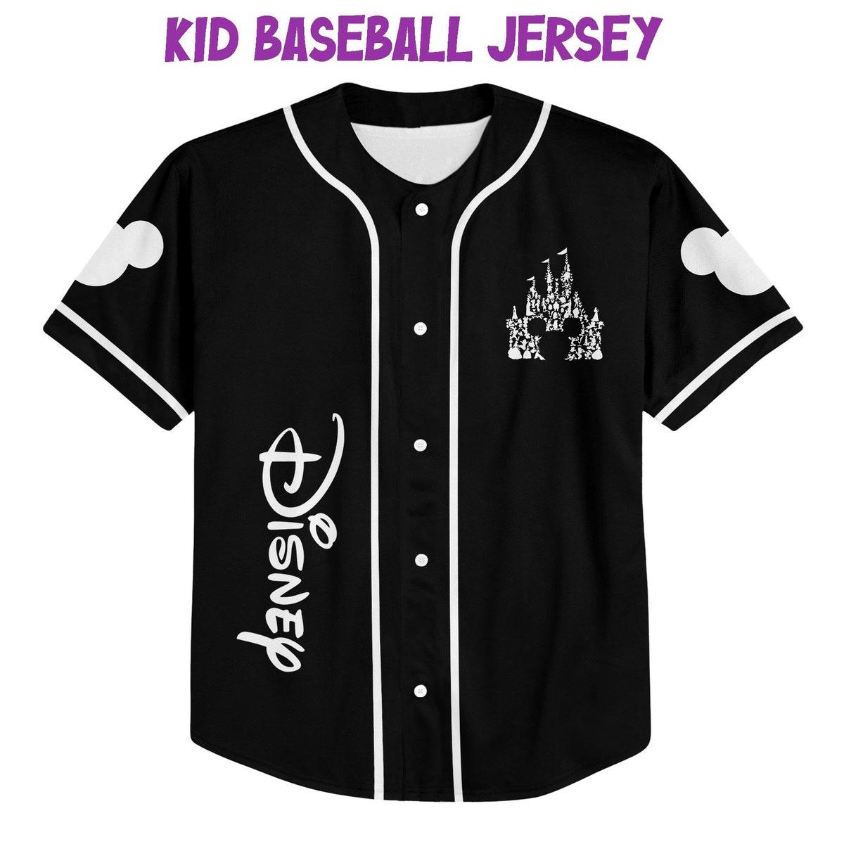 Custom Disneyland Vacation Matching Personalized Baseball Jersey 2