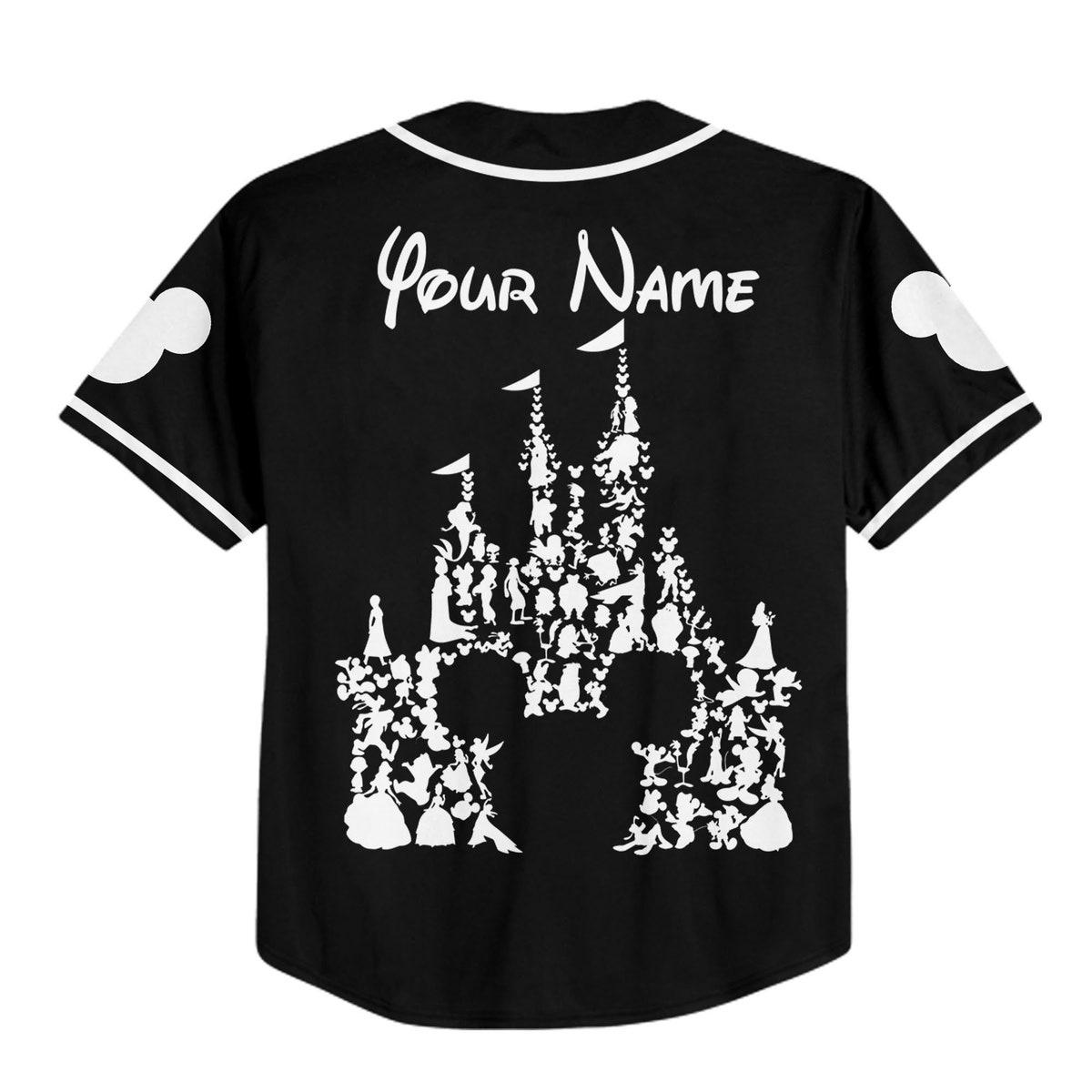 Custom Disneyland Vacation Matching Personalized Baseball Jersey 3