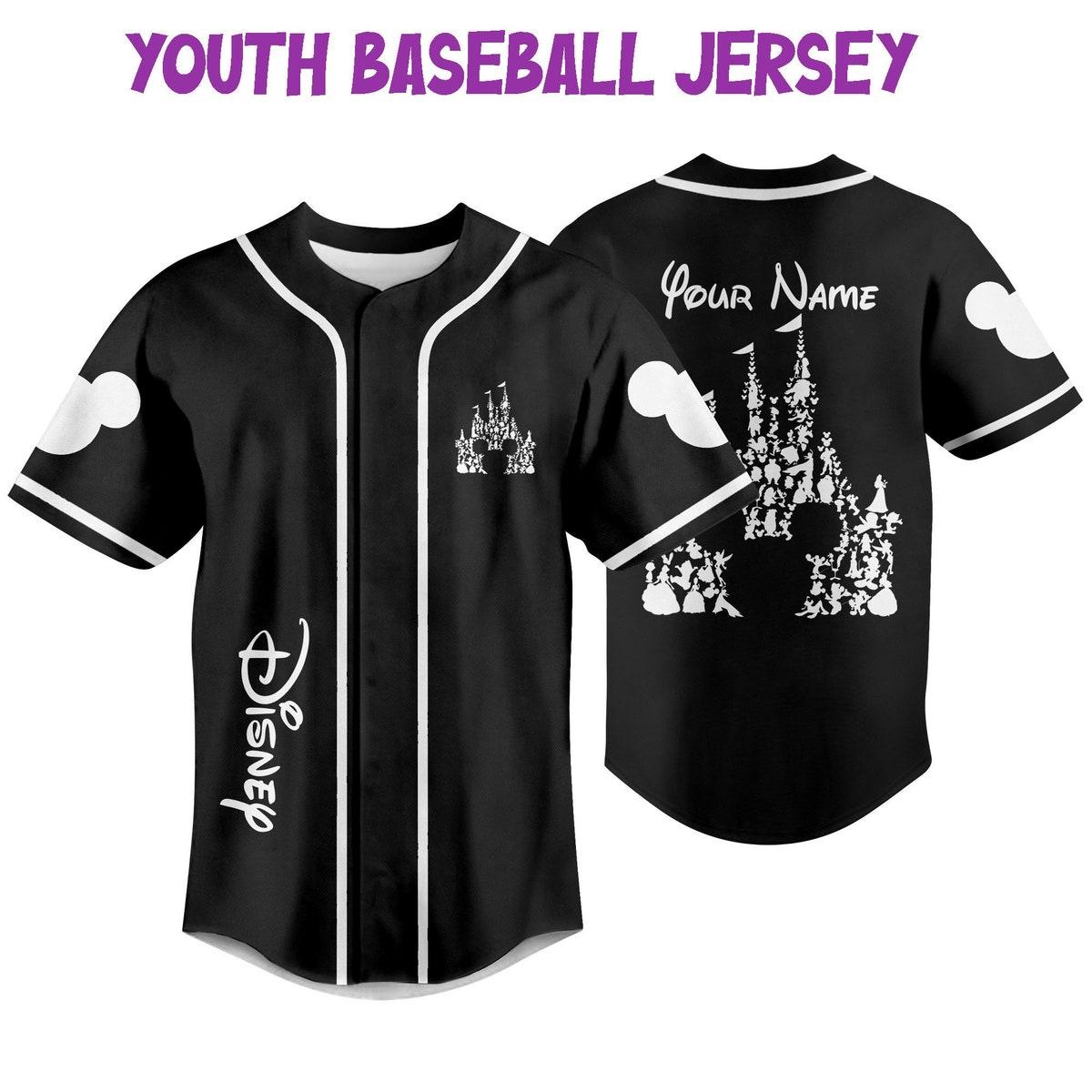 Custom Disneyland Vacation Matching Personalized Baseball Jersey 5