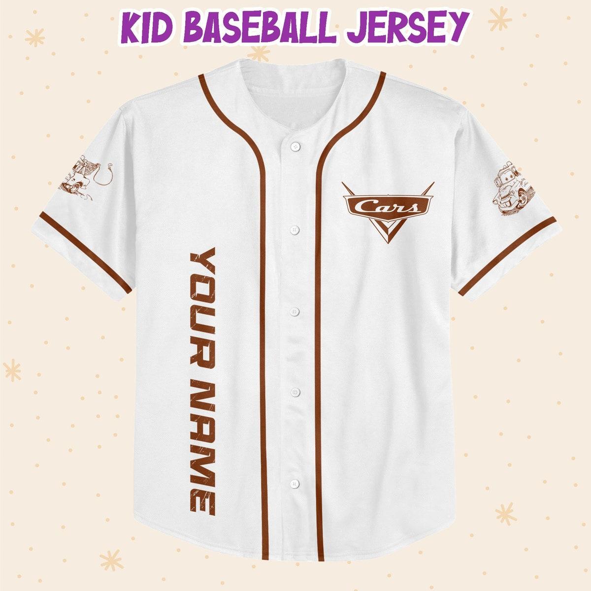 Personalize Cars Tow Mater Piston Cup Racing Series Baseball Jersey 2