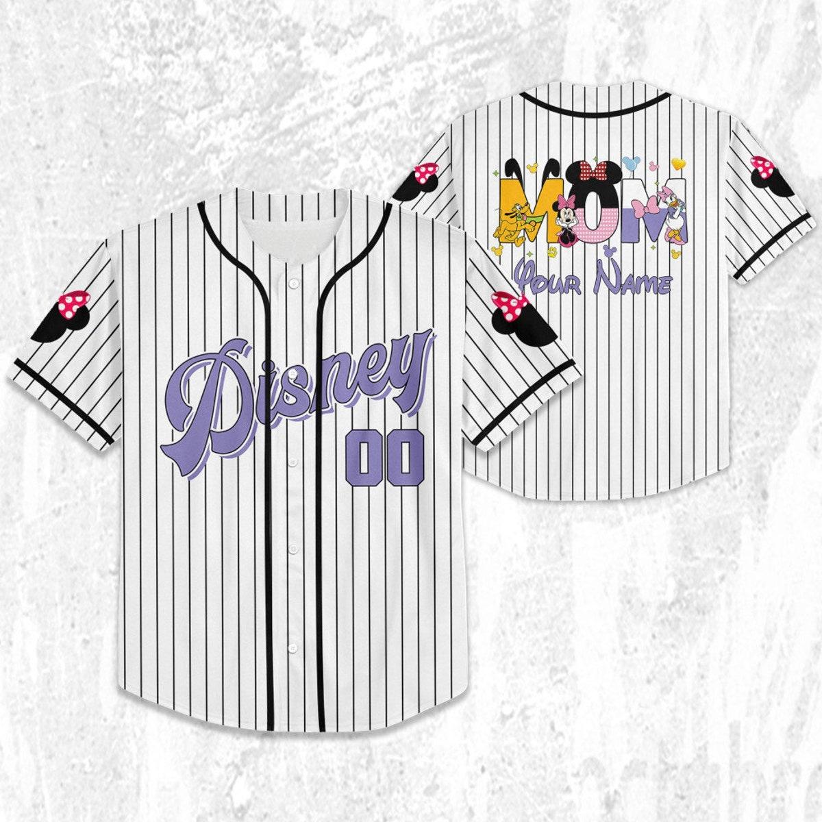 Personalize Disney Mom Jersey Disney Baseball Jersey 2