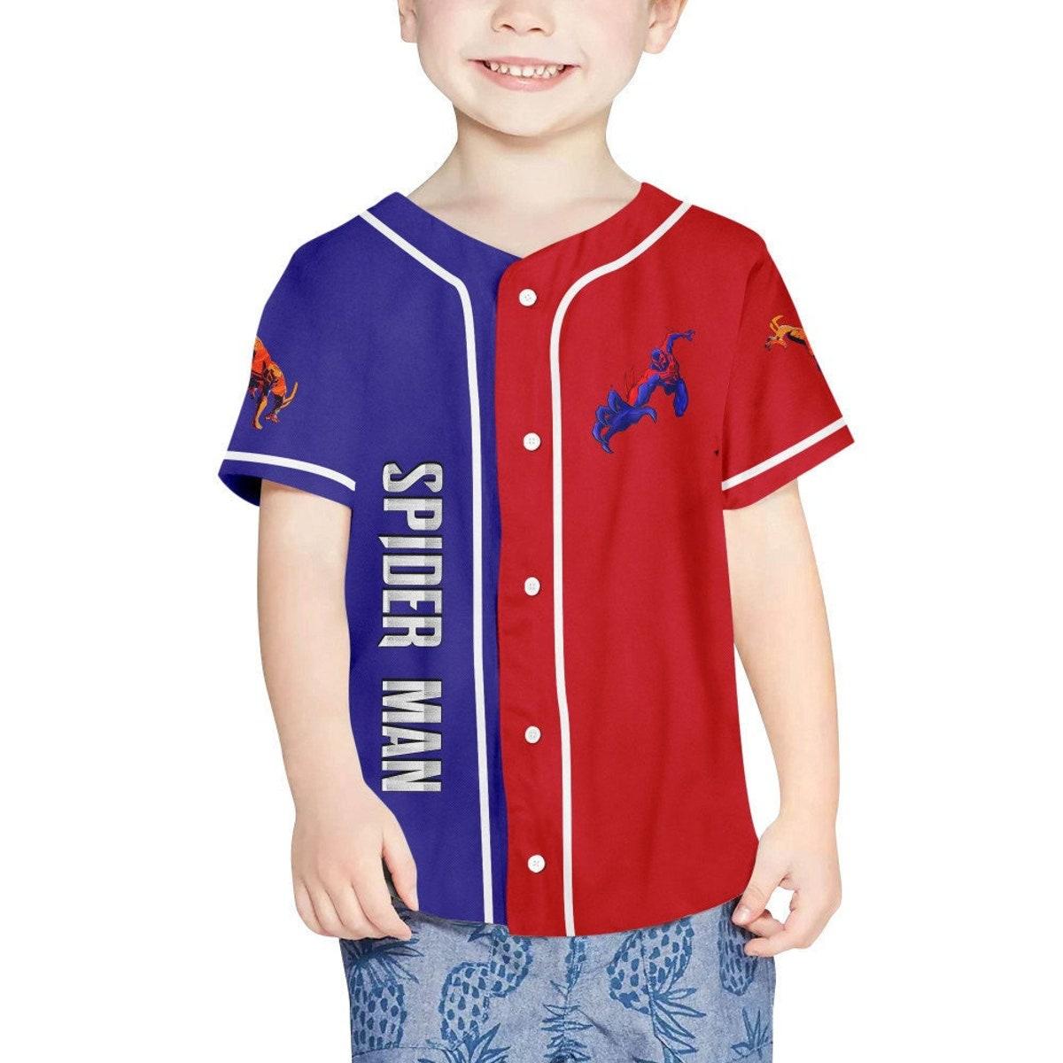 Personalize Spider Man 2099 Across The Spider Verse Baseball Jersey 4