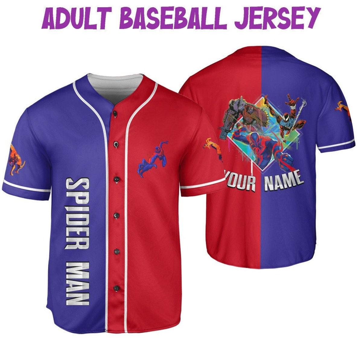 Personalize Spider Man 2099 Across The Spider Verse Baseball Jersey 6