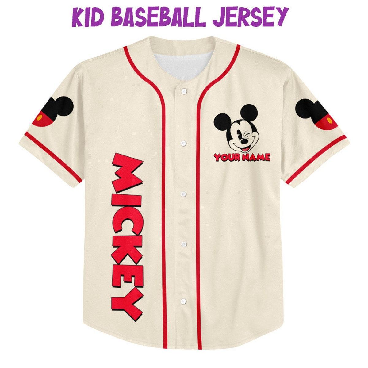 Personalize Sports Mickey Like Jersey Disney Baseball Jersey 2