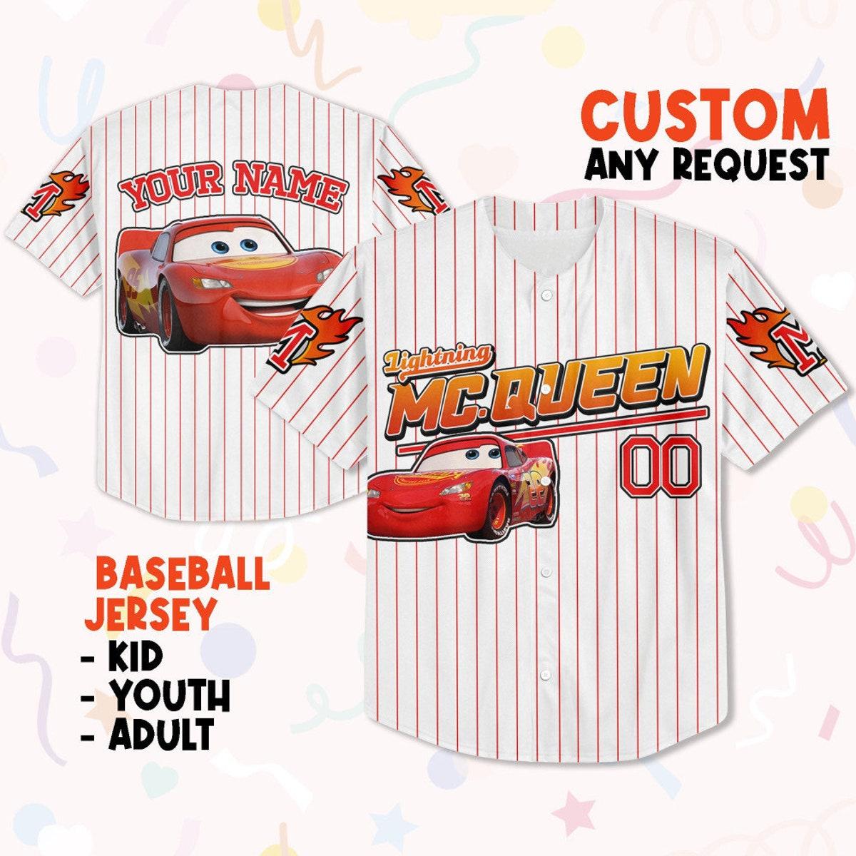 Personalized Mcqueen Jersey Custom Baseball Jersey 1