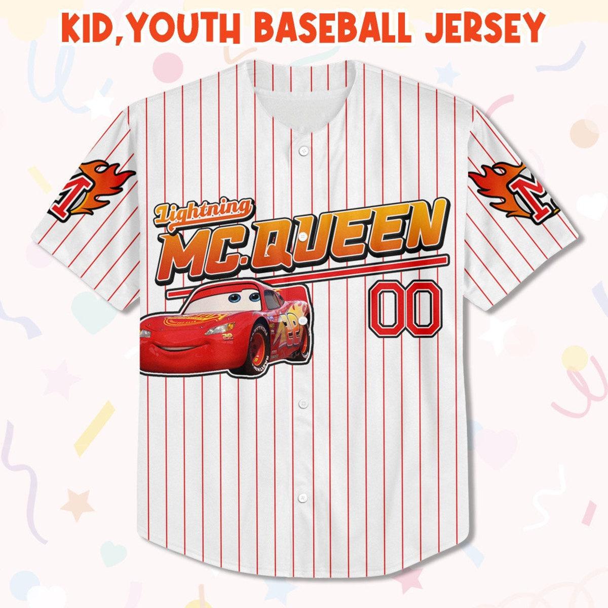 Personalized Mcqueen Jersey Custom Baseball Jersey 2