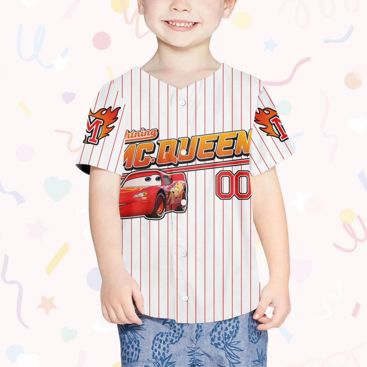 Personalized Mcqueen Jersey Custom Baseball Jersey 4