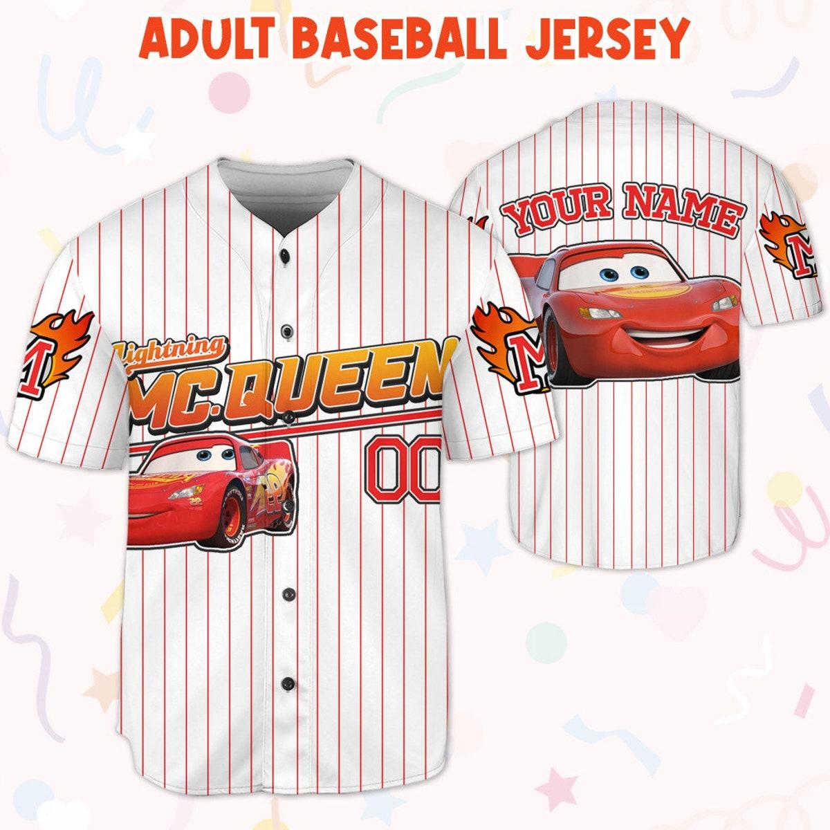 Personalized Mcqueen Jersey Custom Baseball Jersey 5