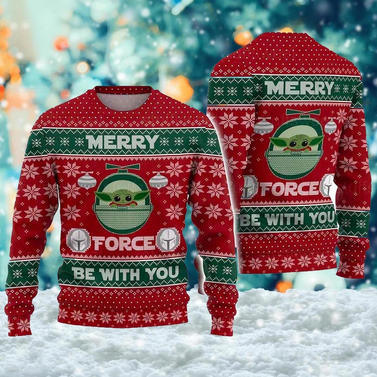 Baby Yoda Star Wars Ugly Christmas Sweater The Mandalorian Grogu Sweater.jpg