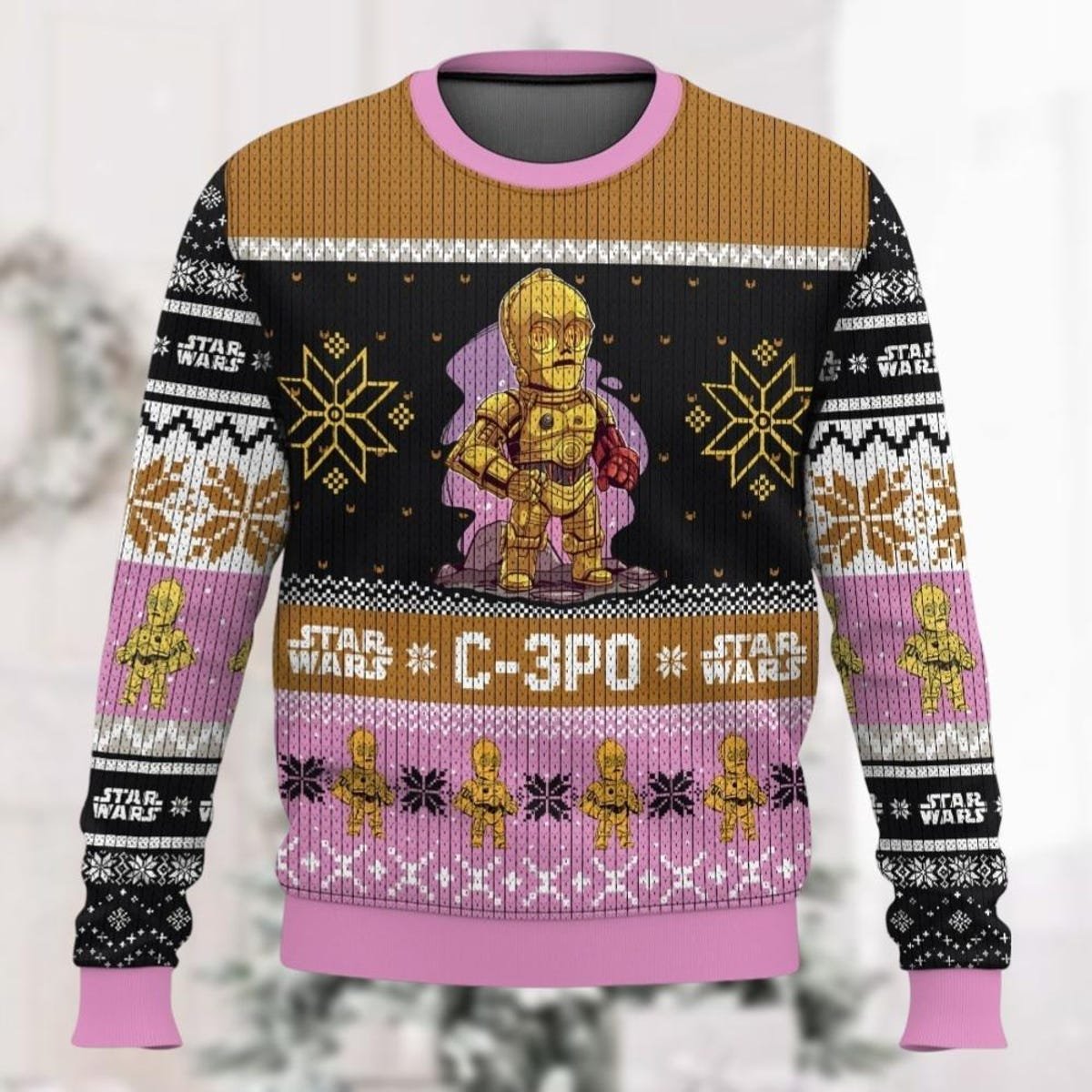 C3Po Star Wars Ugly Christmas Sweater Vintage C3Po Xmas Sweater.jpg