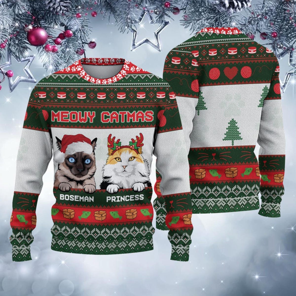 Custom Cat Meowy Catmas Ugly Christmas Sweater Custom Cat Ugly Sweater.jpg