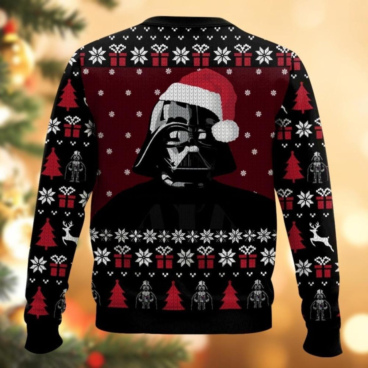 Darth Vader Santa Merry Sithmas Ugly Christmas Sweater Disney Movie Star Wars Xmas Sweater 3