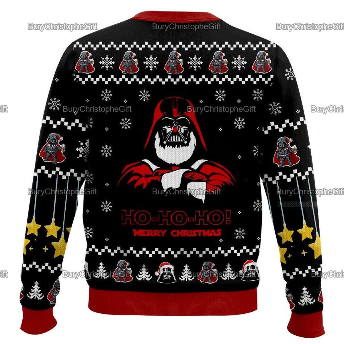 Darth Vader Star Wars Ugly Christmas Sweater Star Wars Merry Christmass Sweater 5