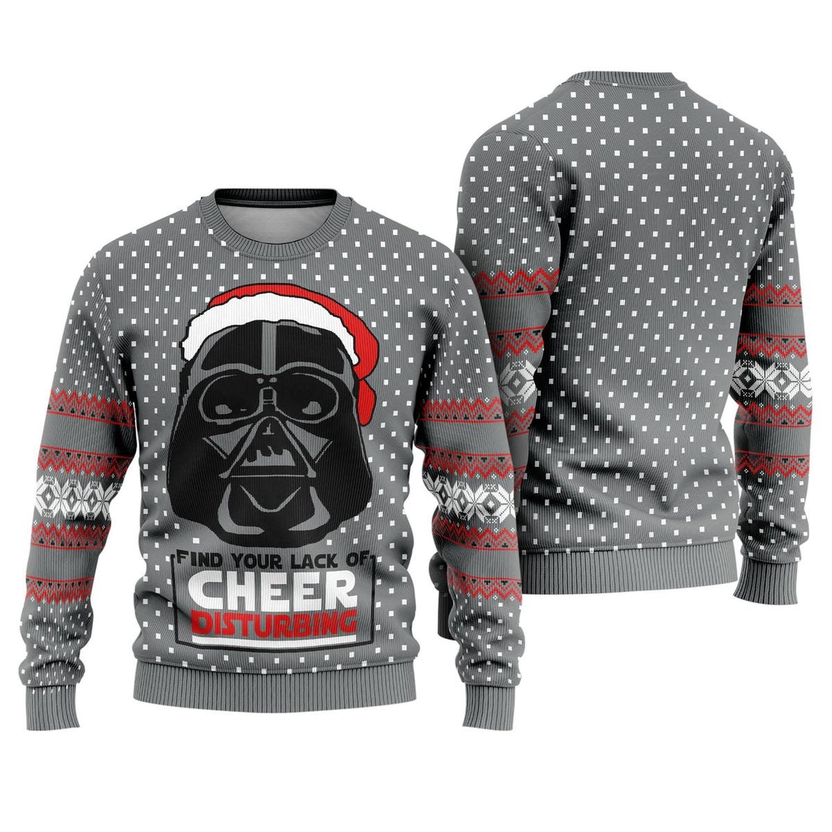 Darth Vader Ugly Christmas Sweater Anakin Skywalker Stormtrooper Xmas Sweater 1