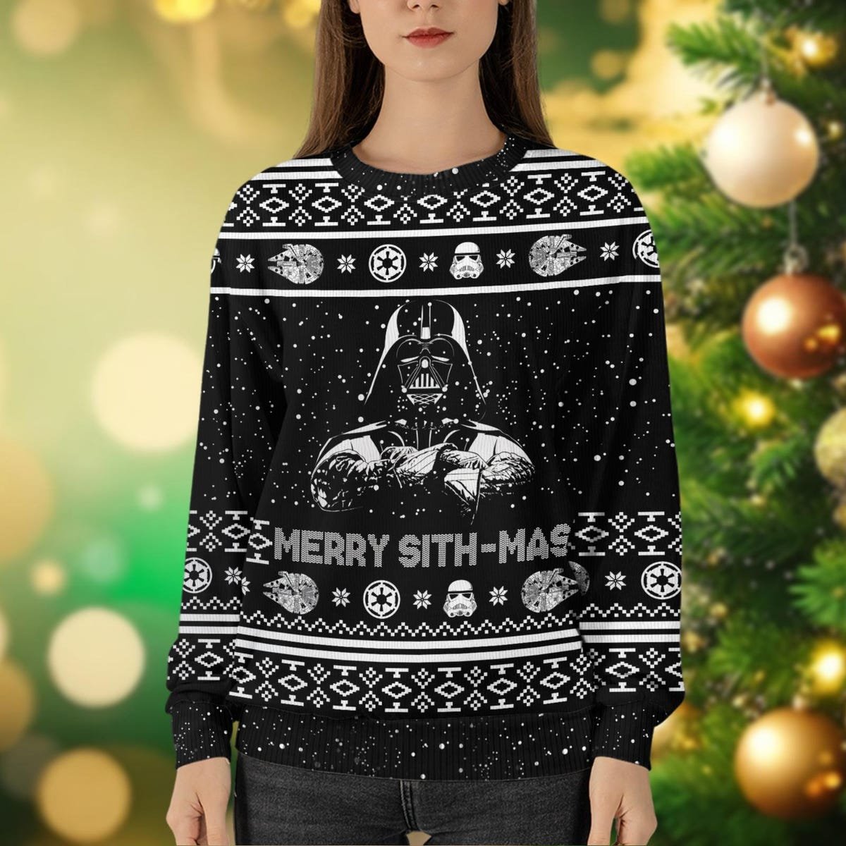 Darth Vader Ugly Christmas Sweater Merry Sithmas Sweater.jpg