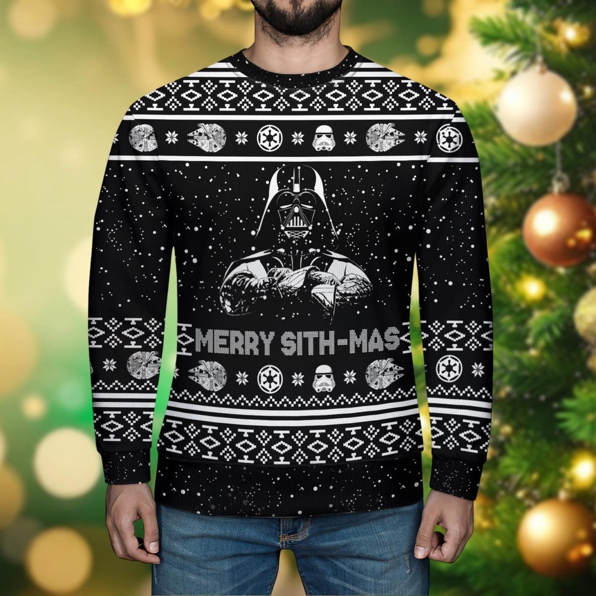 Darth Vader Ugly Christmas Sweater Merry Sithmas Sweater.jpg