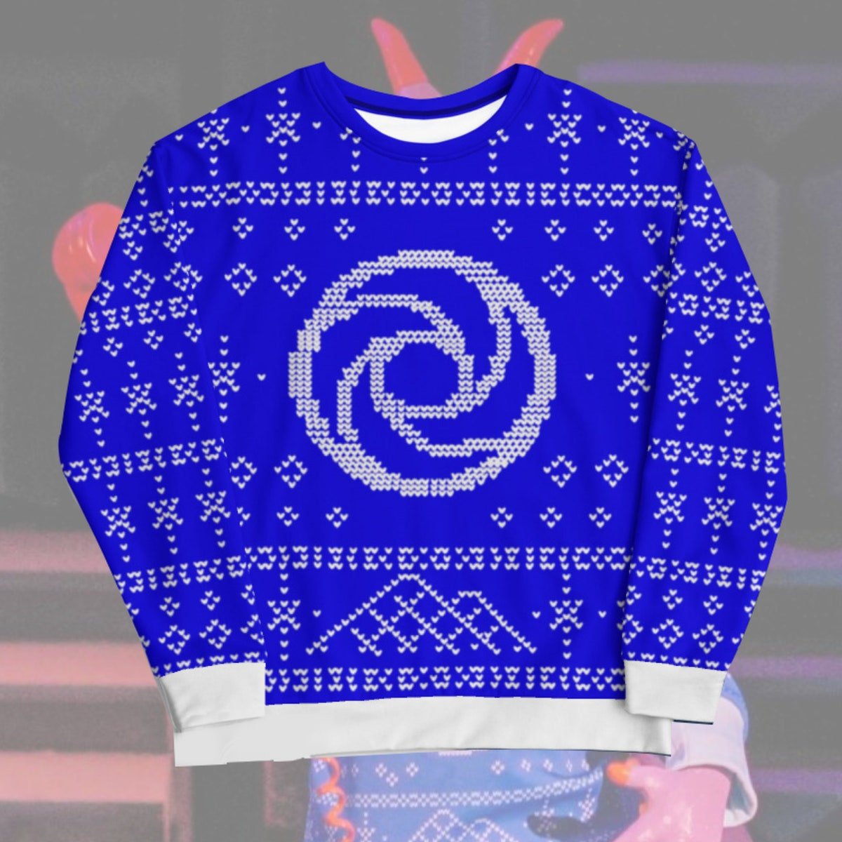 Figment Ugly Christmas Sweater EPCOT Journey Into Imagination Sweater.jpg