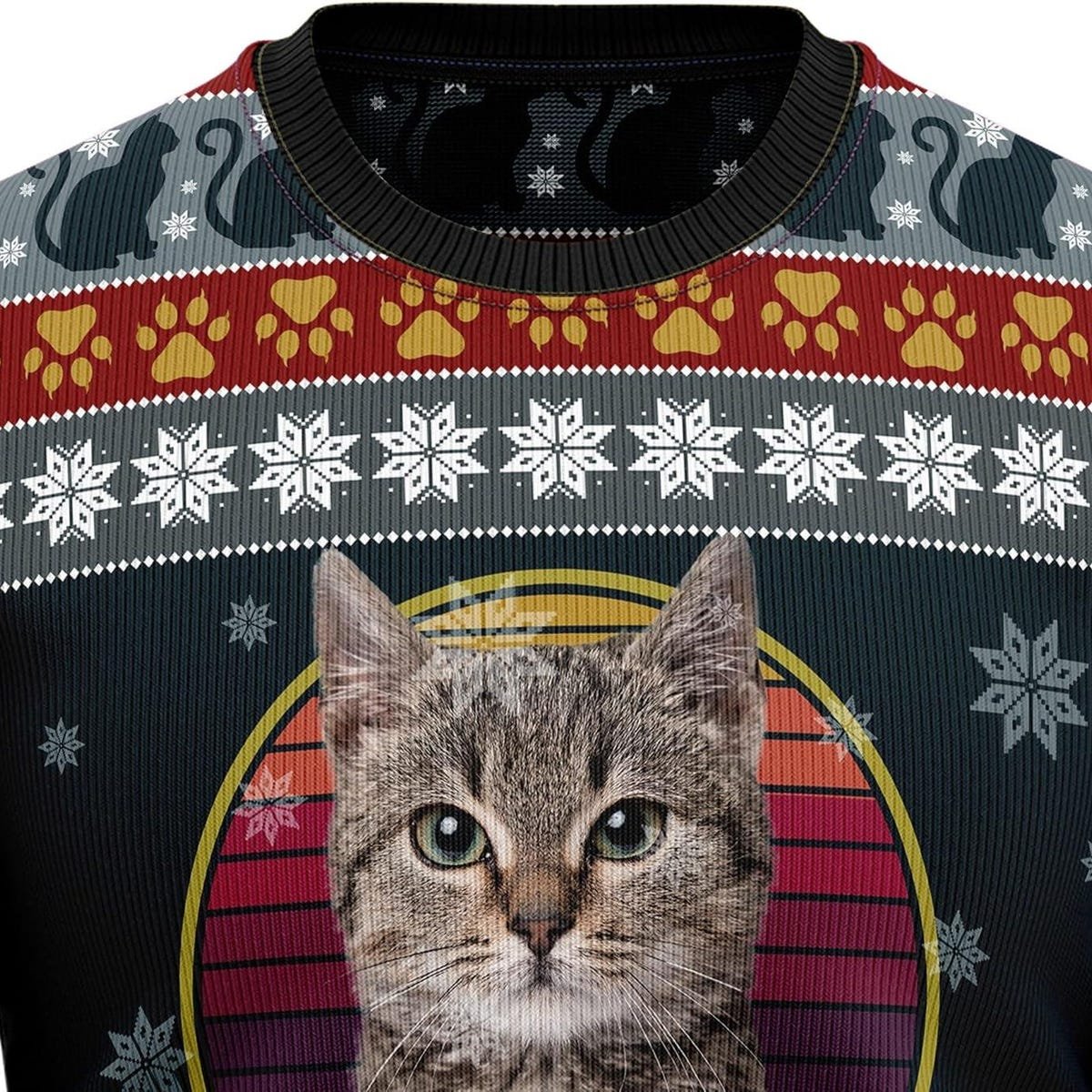 Kitty Cat Ugly Christmas Sweater Show Me Your Kitties Sweater.jpg