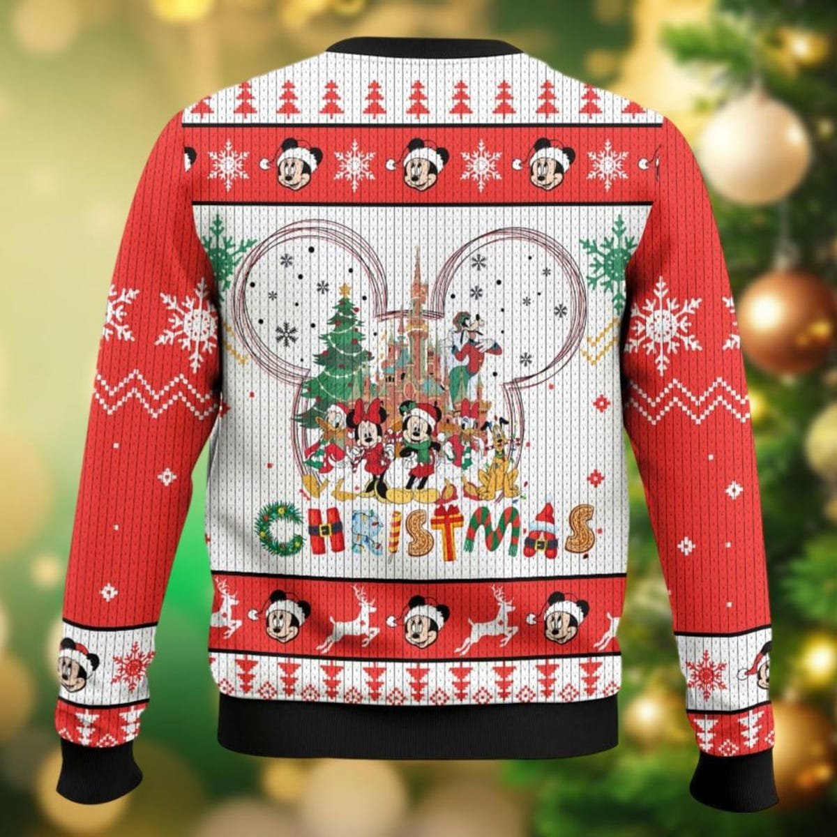 Mickey And Friends Ugly Christmas Sweater Mickeys Very Merry Christmas Party Sweater 3