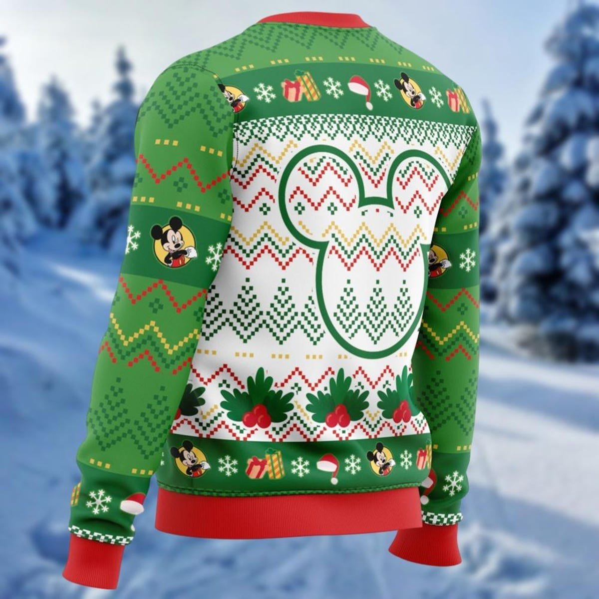 Mickey Mouse Ugly Christmas Sweater Mickey Santa Hat Sweater.jpg