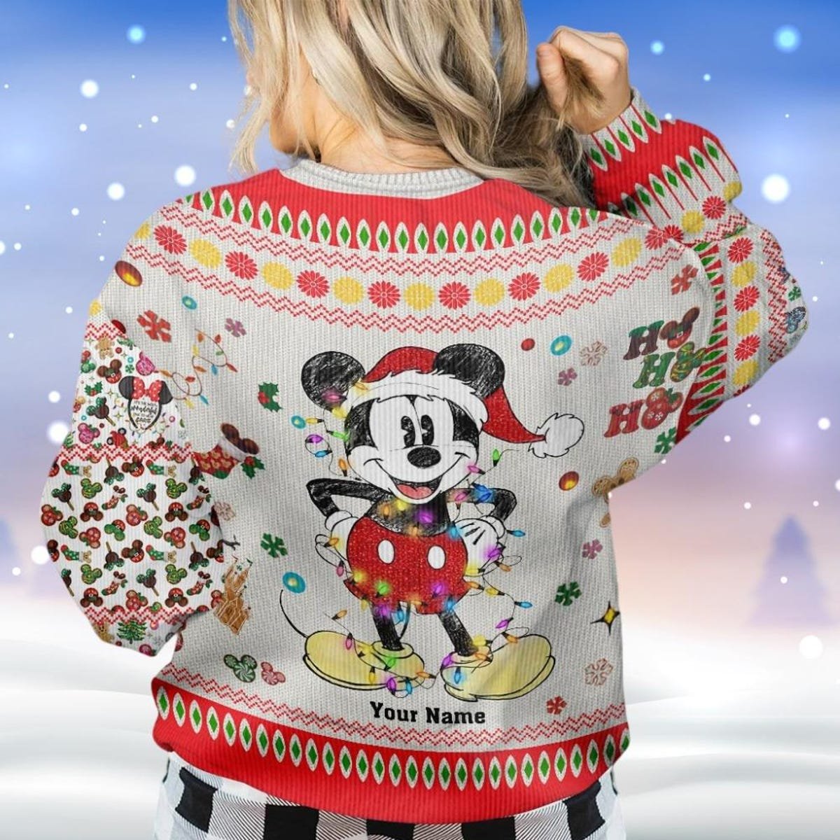 Personalized Mickey Ugly Christmas Sweater Disney Mickey Mouse Xmas Sweater.jpg