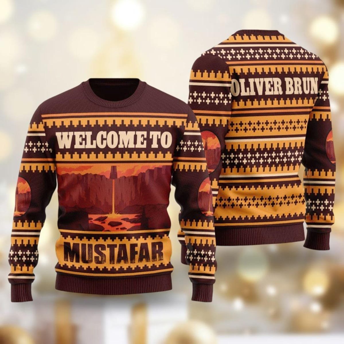 Star Wars Mustafar Ugly Christmas Sweater Star Wars Planet Sweater.jpg