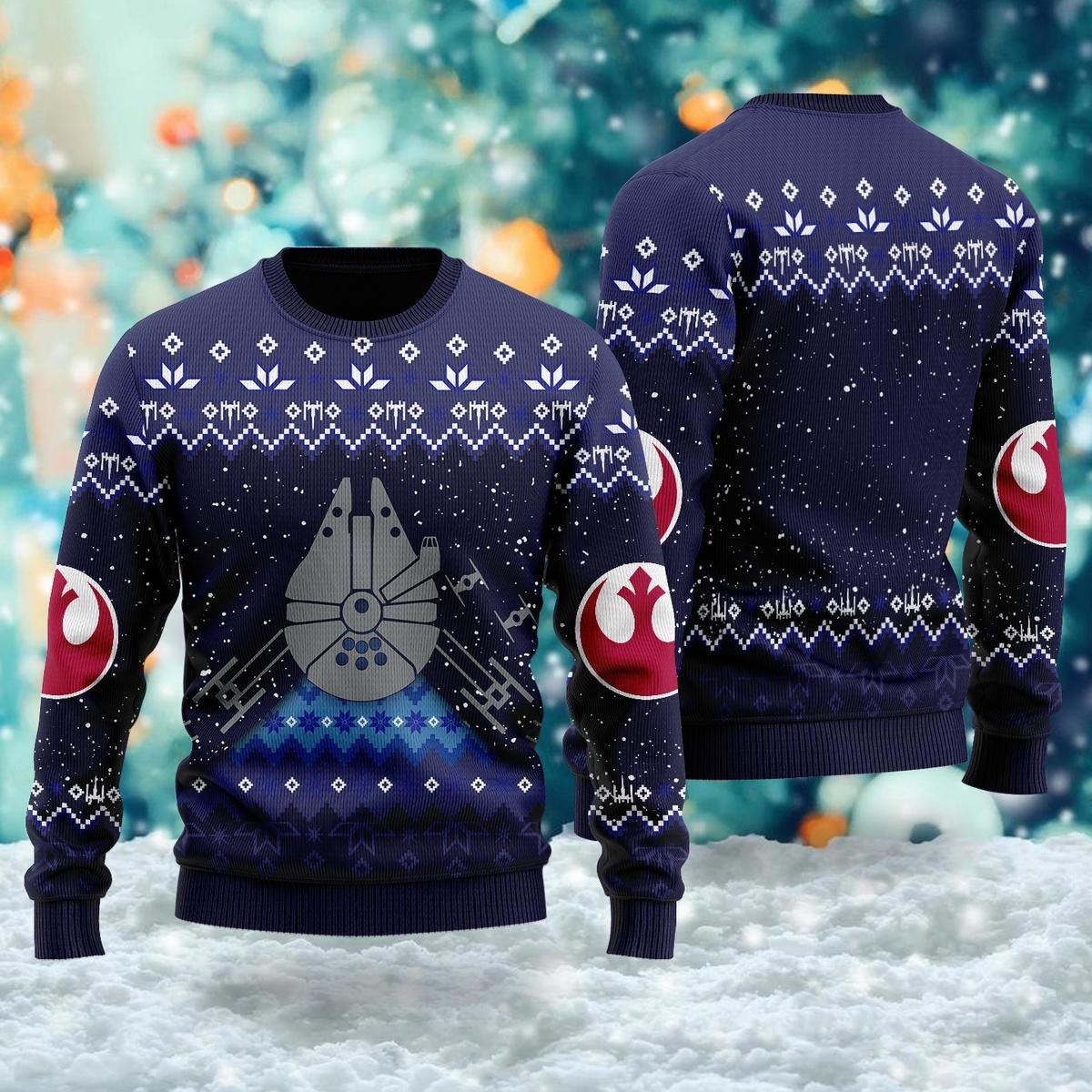 Star Wars US Movie Ugly Christmas Sweater Millennium Falcon Xmas Sweater.jpg