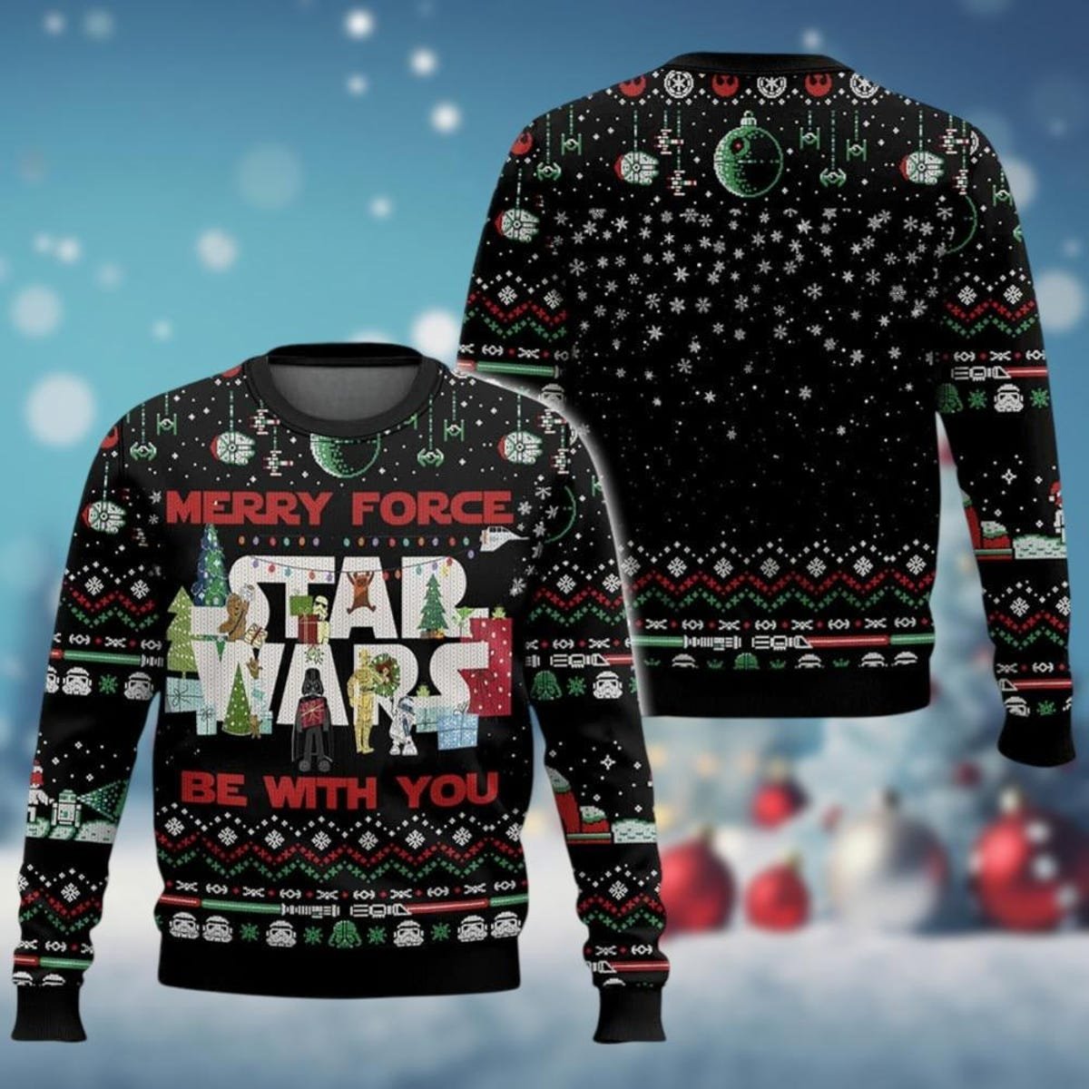 Star Wars Ugly Christmas Sweater Darth Vader Holiday Xmas Sweater.jpg