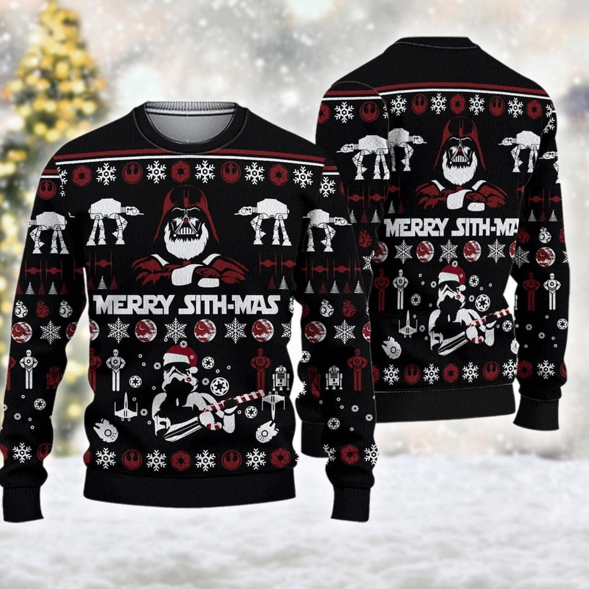 Star Wars Ugly Christmas Sweater Darth Vader Merry Sith mas Sweater 1.jpg