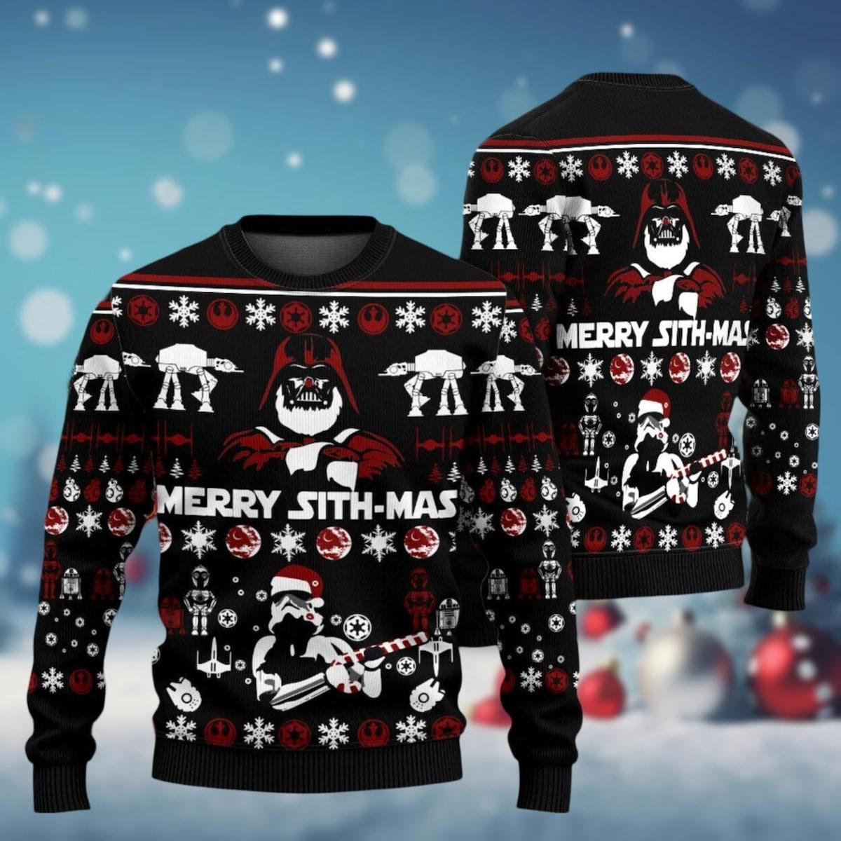 Star Wars Ugly Christmas Sweater Darth Vader Merry Sith mas Sweater 4.jpg