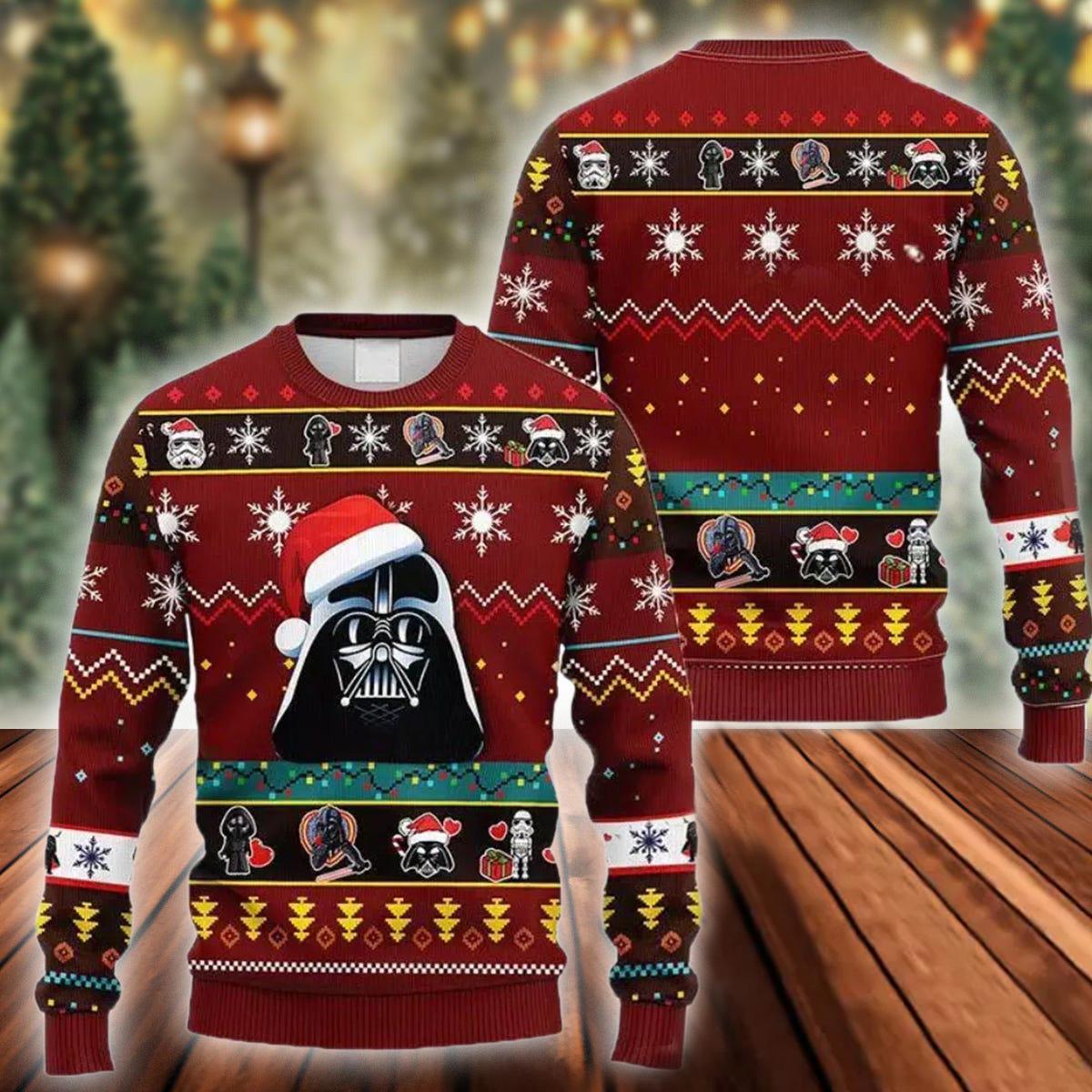 Starwars Darth Vader Ugly Christmas Sweater Anakin Skywalker Sweater 2.jpg